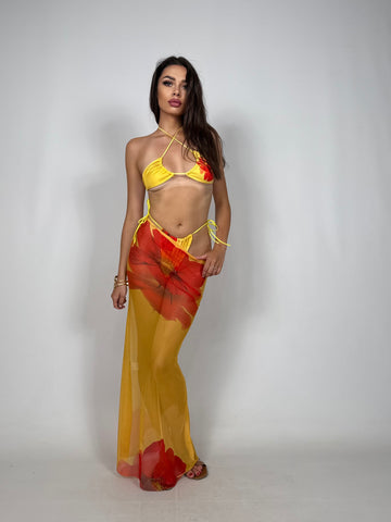 Set Bikini Flower